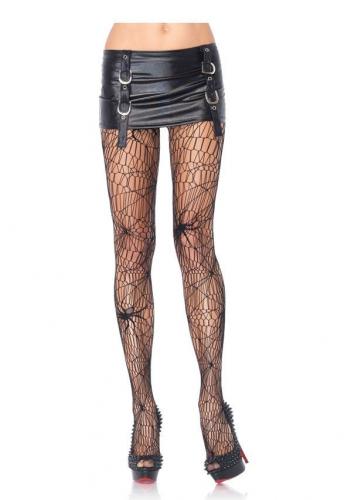 Колготки с рисунком паутины - купить 