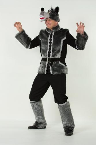 Бархатный костюм Серого Волка - купить 