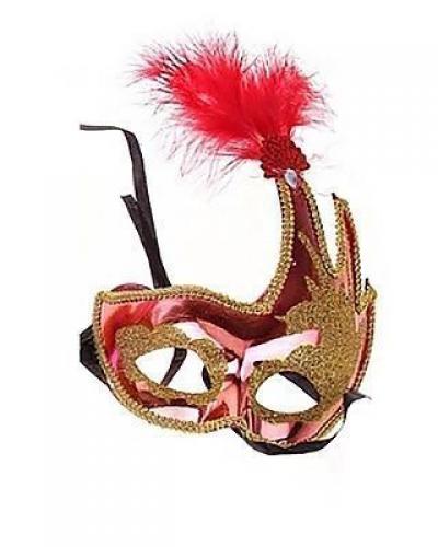 Асимметричная маска красная - купить 