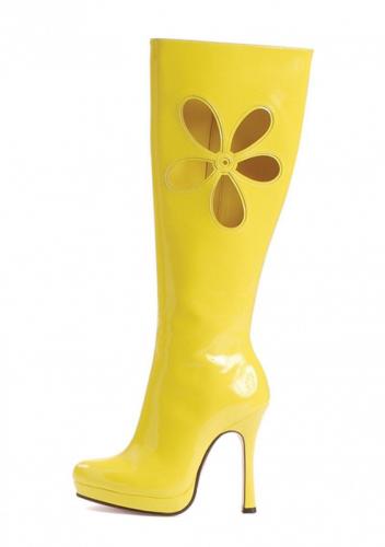 Желтые сапоги для танцев - купить 