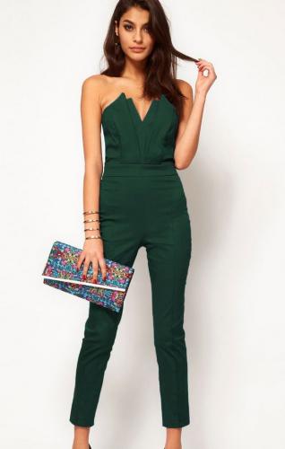 Зеленый комбинезон - купить 