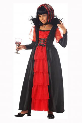 Костюм величественной вампирши детский - купить 