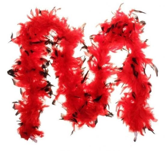 Карнавальный шарф красный - купить 