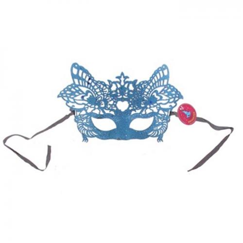 Ажурная голубая маска - купить 