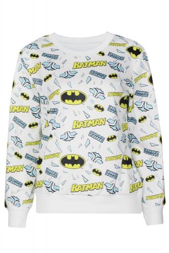 Белая толстовка Бэтмен - купить 