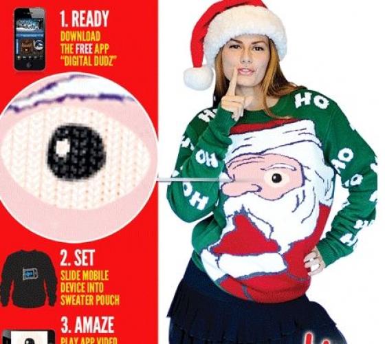 Рождественский джемпер Санта - купить 