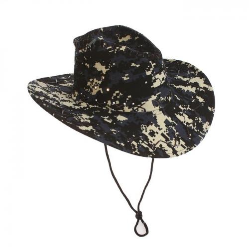 Ковбойская шляпа пиксельный камуфляж - купить 
