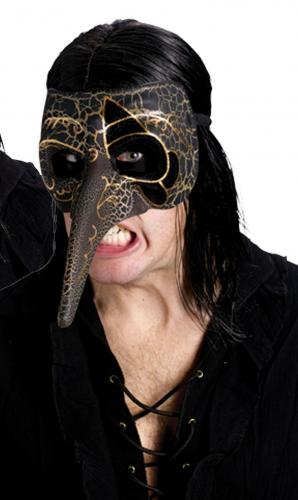 Венецианская коричневая маска воро