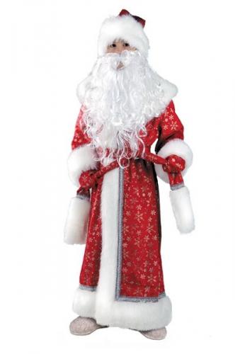 Детский костюм Дедушки Мороза Плюшевый - купить 