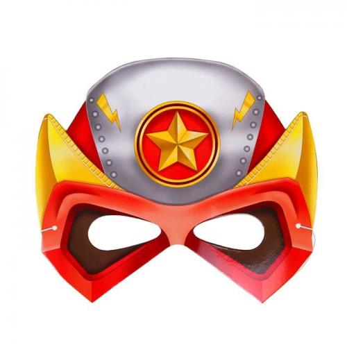 Маска Супергероя красная - купить 