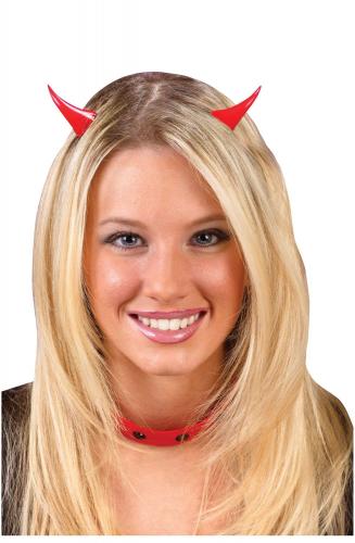 Заколки Рожки дьяволицы 2шт - купить 