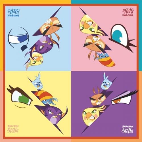 Салфетки Angry Birds Stella - купить 
