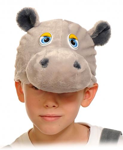 Шапочка-маска Бегемотик - купить 