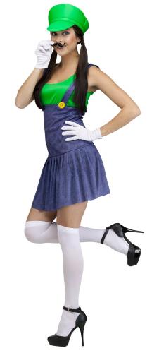 Женский костюм Луиджи - купить 
