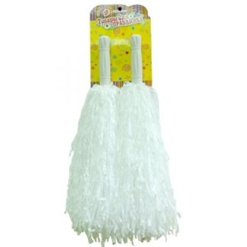 Помпоны белые - купить 