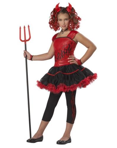 Детский костюм дерзкой дьяволицы - купить 