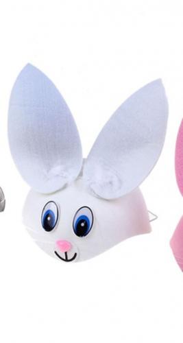 Белая шляпка Зайка - купить 