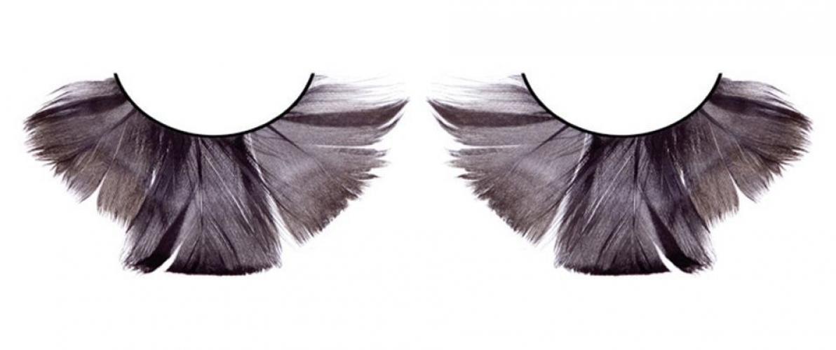 Ресницы перьевые - тени - купить 