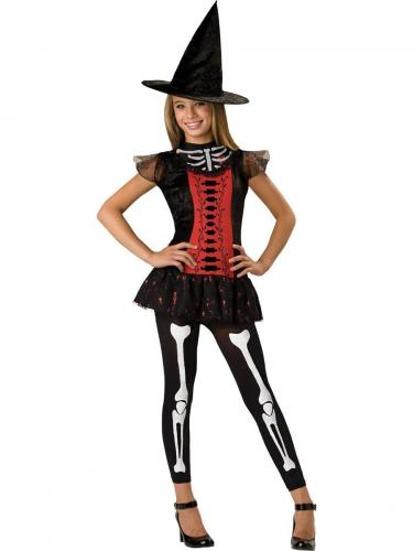Костюм ведьмочки-скелета - купить 