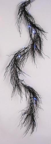 Светящаяся гирлянда черно-фиолетовая - купить 