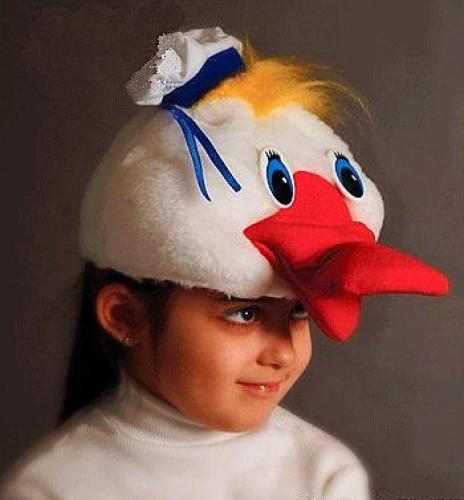 Шапочка утенка - купить 