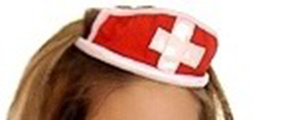 Шапочка медсестры красного цвета - купить 