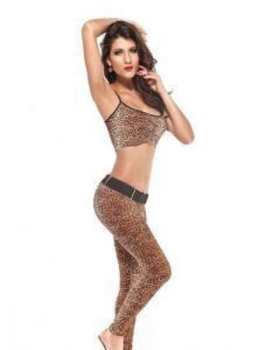 Клубный костюм леопардовый - купить 