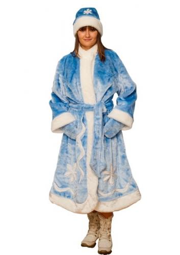 Плюшевый костюм Снегурочки - купить 