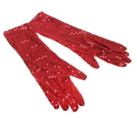 Красные перчатки Бурлеск - купить 