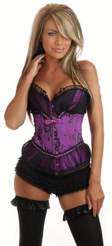 Корсет - фиолетовый бурлеск - купить 