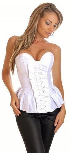 Белый корсет с бантами - купить 