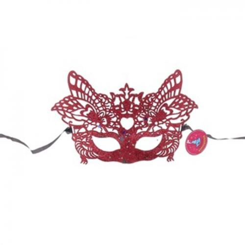 Ажурная красная маска - купить 