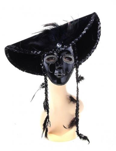 Маска хозяйки морей черная