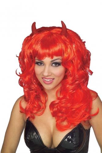Парик огненной дьяволицы - купить 