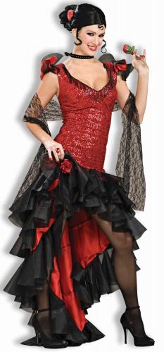 Костюм испанской танцовщицы фламенко - купить 