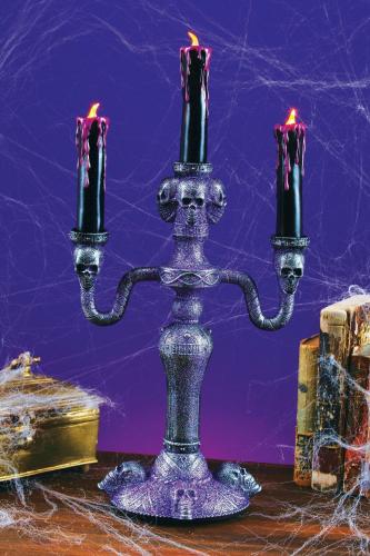 Блестящий фиолетовый канделябр - купить 