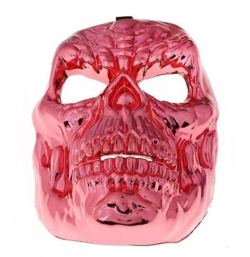 Маска красная в виде черепа - купить 