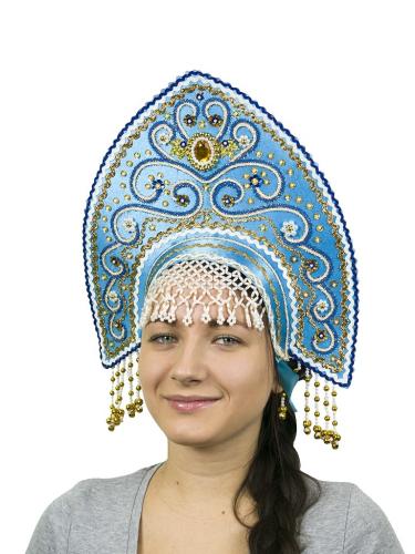 Бирюзовый кокошник Ярослав