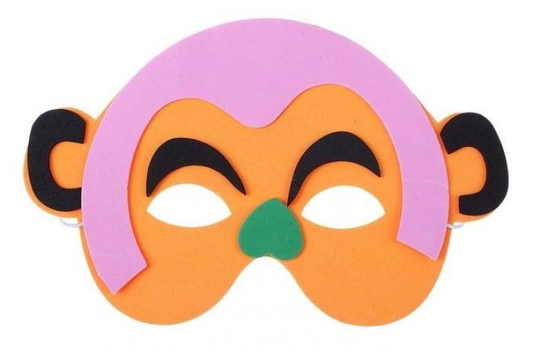Маска грустной обезьянки - купить 