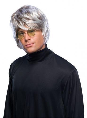 Мужской серый парик в стиле Битлз - купить 