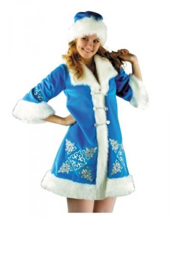 Костюм Снегурки с вышивкой - купить 