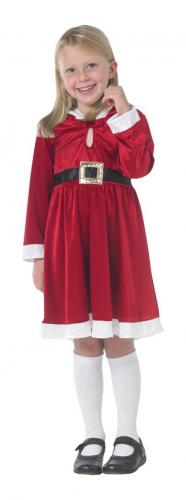 Детский костюм мисс Санты - купить 