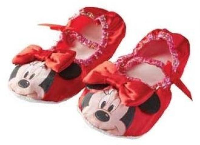 Красные тапочки Мини Маус - купить 