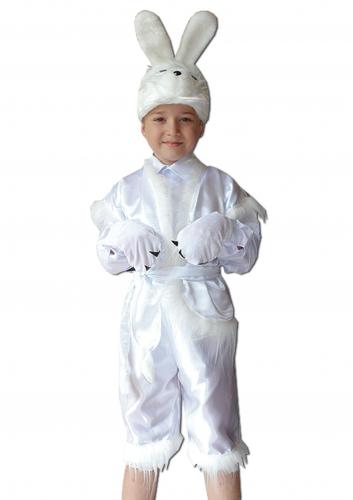 Детский костюм пушистого зайчика