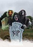 Кукла на палке скелет