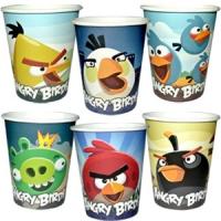 Бумажные стаканы Angry Birds 250 мл