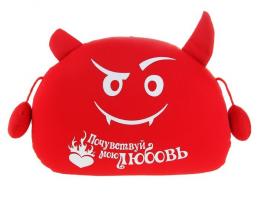 Игрушка-антистресс Чертенок красная