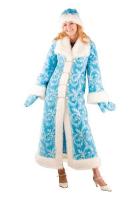 Костюм Снегурочки в шубе