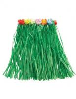 Зеленая гавайская юбка