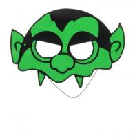 Маска вампира зеленая